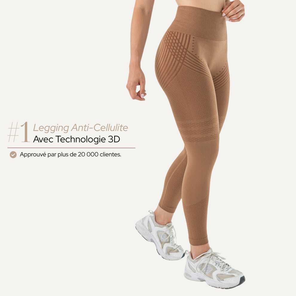 Legging 3D anti-cellulite