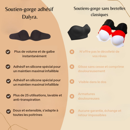 Soutien-gorge adhésif push-up sans bretelles™