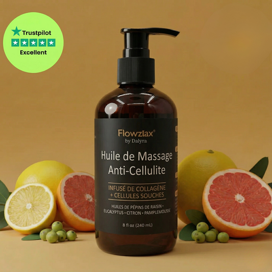 Flowzlax By Dalyra - Huile de massage Anti-Cellulite