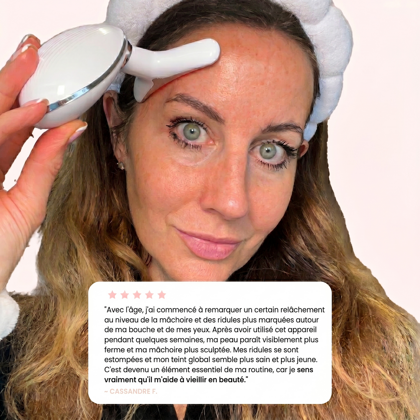 Sculpteur Facial LED 7-en-1 Dalyra