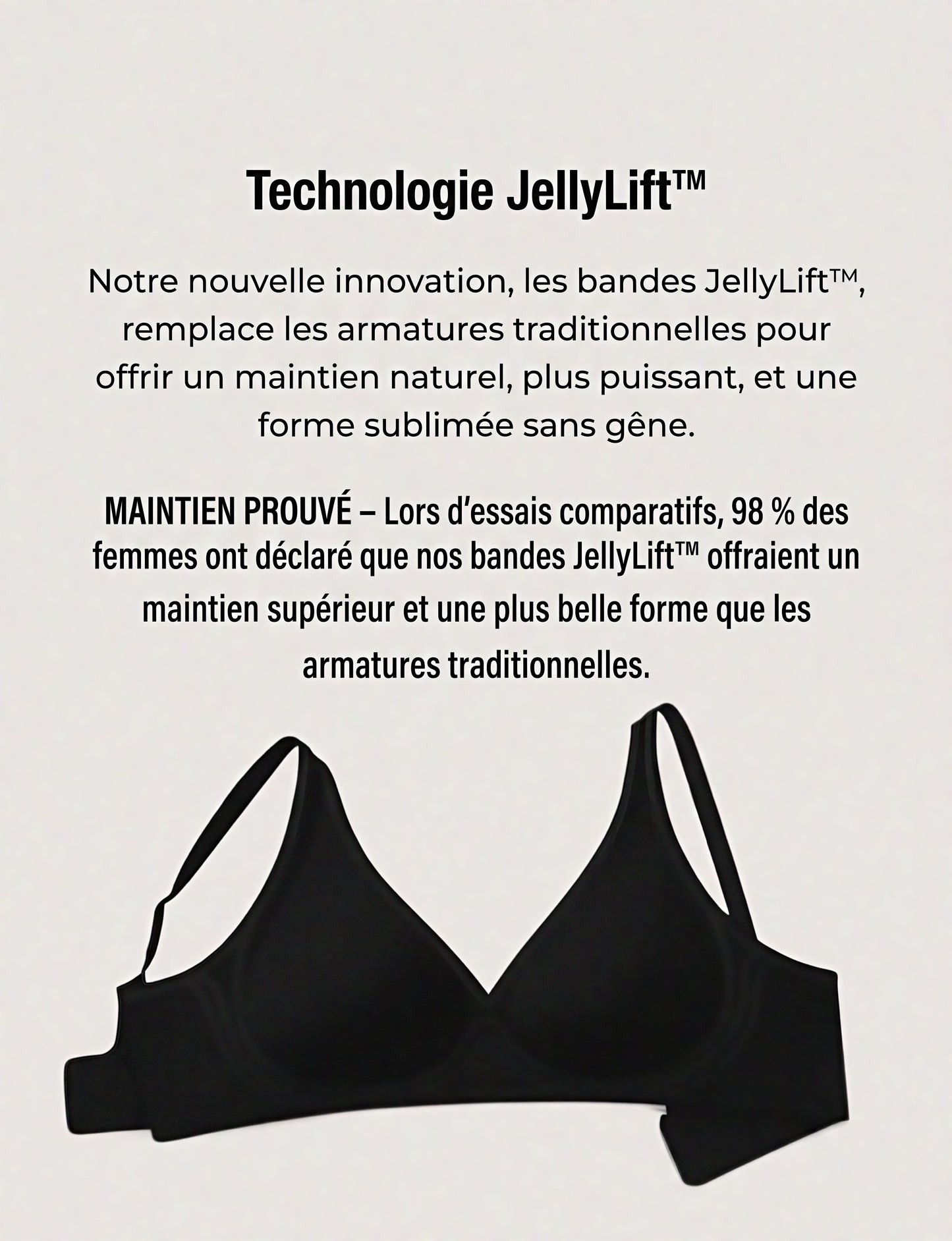 Soutien-gorge Push-Up Deep V